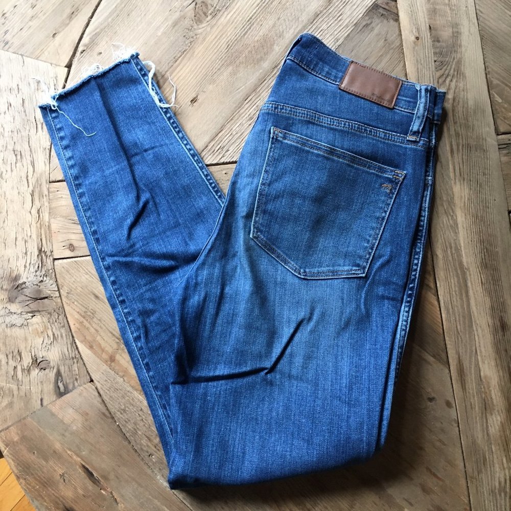 Madewell 10 inch high rise skinny jean